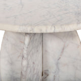 Formentera White End Table 219White-ET Meridian Furniture