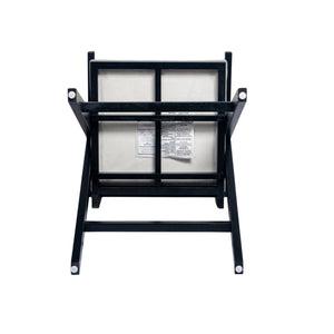 English Elm Christopher Knight Home® - 27" Woven Cane Back Bar Stool with Foam-Padded Polyester Seat, Durable Rubberwood Frame, 300lb Capacity Black+Natural,Cream Grey N780P237930B