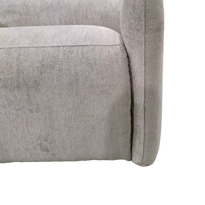 JLA Home Chapel Hill - Power Modern Recliner with USB Charging Ports, Solid Wood Frame, High-Density Foam Comfort and Quiet Power Recline Light Grey CH103-0042