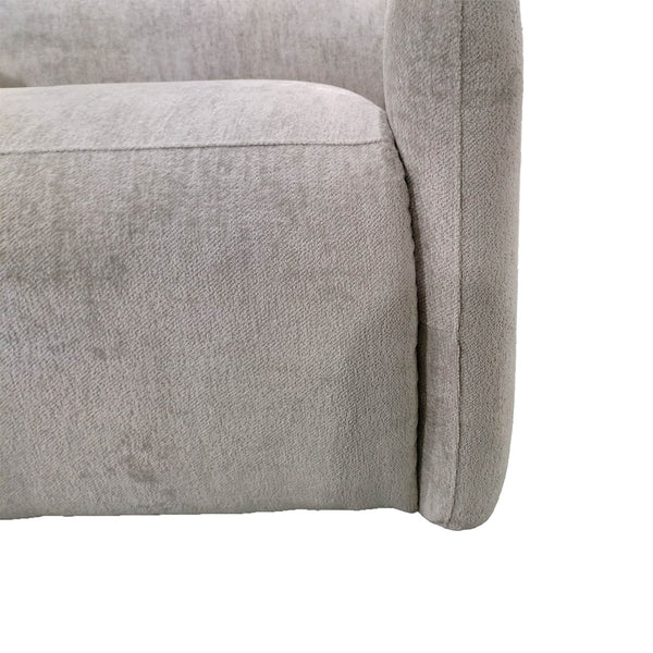 JLA Home Chapel Hill - Power Modern Recliner with USB Charging Ports, Solid Wood Frame, High-Density Foam Comfort and Quiet Power Recline Light Grey CH103-0042