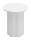 Kogur Side Table White 704021 Zuo Modern