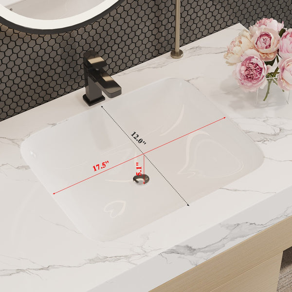 English Elm 29.9" Floating Bathroom Vanity Sintered Stone Top Soft Close Drawers Bronze Gold Hardware White,Wood W3136S00039
