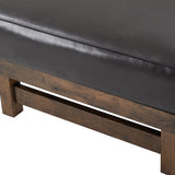 Christopher Knight Home® - Noble House - - Modern Cocktail Ottoman With Wood Frame