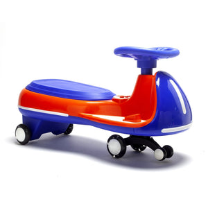 English Elm 12v Kids Ride on Twist Car with Dual Motors Led Wheels Bluetooth and Learning Content W1760P384599