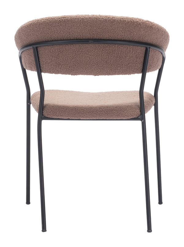 Josephine Dining Chair - Set of 2 Brown 109670 Zuo Modern