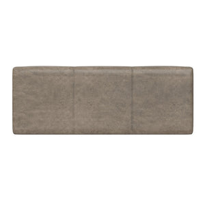 English Elm Avalon Upholstered Storage Bench Ottoman in Grey Linen Fabric for Bedroom or Living Room B136P439025