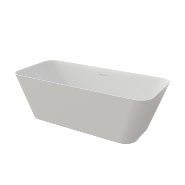English Elm 67 Inch Freestanding Soaking Tub Eco Stone Resin Matte Finish Spa Bath Retreat T3785P353971