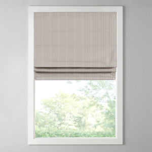 English Elm Basketweave Room Darkening Roman Shade with Thermal Foam Backing, Cordless, OEKO-TEX Certified taupe 6.08 L x 10.5 W x 7.5 H B03598290