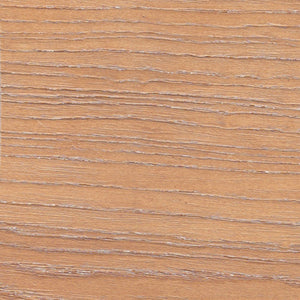 Pioro Dining Chair Set of 2 - Stylish Brown & Natural Faux Leather with Whitewashed Elm Elegance