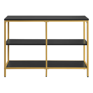 OSP Home Furnishings Modern Life Bookcase in Black Black