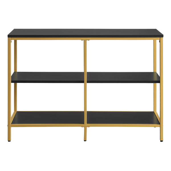 OSP Home Furnishings Modern Life Bookcase in Black Black