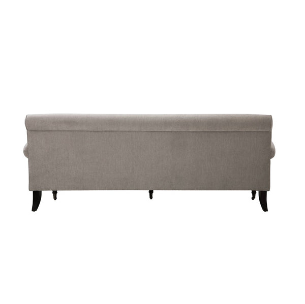 English Elm Alana Bench-made Three-cushion Sofa in Woven Polyester for Transitional Living Rooms B2719P238309
