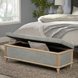 Christopher Knight Home® - Noble House - - Osgood Gray Storage Ottoman