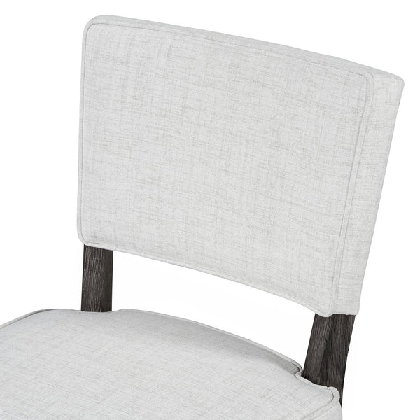 English Elm TREXM Retro Round Dining Table Set for 4 with Distressed Wood Finish, Origami Base & Upholstered Chairs ST000138AAP