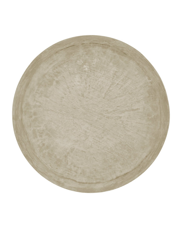 Currey & Company Faux Bois Concrete Garden Bird Bath with Sculpted Tree Trunk Base and Portland Finish 2200-0044