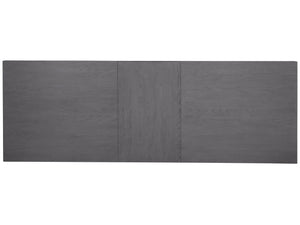 Lexington Artistica Home Appellation Dining Table - Elegant White Oak Design With Misty Gray Finish And Unique Metal Accents Gray Wood 2200-877