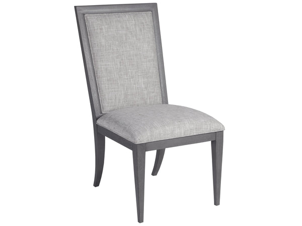 Lexington Artistica Home Appellation Upholstered Dining Chair - Elegant Misty Gray Design With Stain-resistant Fabric Comfort Gray Wood 2200-880-01