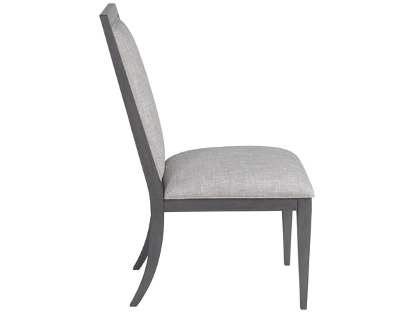 Lexington Artistica Home Appellation Upholstered Dining Chair - Elegant Misty Gray Design With Stain-resistant Fabric Comfort Gray Wood 2200-880-01