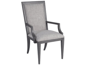 Lexington Artistica Home Appellation Upholstered Dining Chair - Elegant Misty Gray Design With Stain-resistant Fabric Comfort Gray Wood 2200-881-01