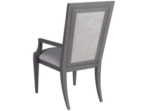 Lexington Artistica Home Appellation Upholstered Dining Chair - Elegant Misty Gray Design With Stain-resistant Fabric Comfort Gray Wood 2200-881-01