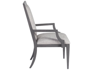 Lexington Artistica Home Appellation Upholstered Dining Chair - Elegant Misty Gray Design With Stain-resistant Fabric Comfort Gray Wood 2200-881-01