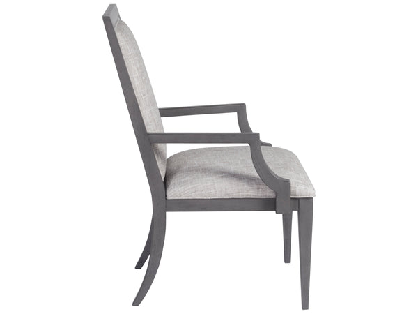 Lexington Artistica Home Appellation Upholstered Dining Chair - Elegant Misty Gray Design With Stain-resistant Fabric Comfort Gray Wood 2200-881-01