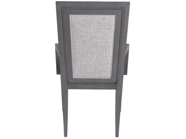Lexington Artistica Home Appellation Upholstered Dining Chair - Elegant Misty Gray Design With Stain-resistant Fabric Comfort Gray Wood 2200-881-01