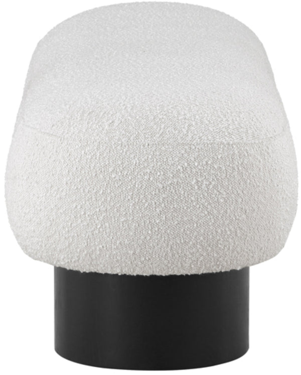 Robertson Cream Boucle Fabric Bench 22002Cream Meridian Furniture