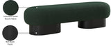 Robertson Green Boucle Fabric Bench 22002Green Meridian Furniture