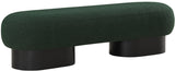 Robertson Green Boucle Fabric Bench 22002Green Meridian Furniture