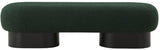 Robertson Green Boucle Fabric Bench 22002Green Meridian Furniture