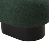 Robertson Green Boucle Fabric Bench 22002Green Meridian Furniture