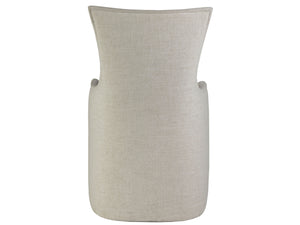 Lexington Artistica Home Juliet Arm Chair With Elegant Casters – Unique Sculptural Design In Wheat Indoor Performance Fabric No Finish Wood 2201-881-01