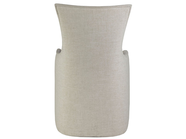 Lexington Artistica Home Juliet Arm Chair With Elegant Casters – Unique Sculptural Design In Wheat Indoor Performance Fabric No Finish Wood 2201-881-01