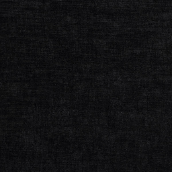 Edison Black Chenille Fabric Bench 22011Black Meridian Furniture