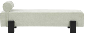 Edison Mint Green Chenille Fabric Bench 22012Mint Meridian Furniture