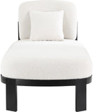 Maybourne Cream Boucle Fabric Chaise/Bench 22016Cream Meridian Furniture