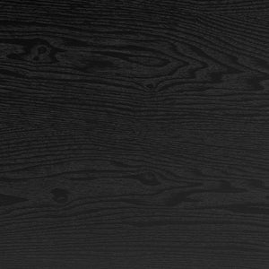 EuroStyle Pierre Round Nesting Tables Wood Veneer Top Steel Base Contemporary Living Room Set Black/Matte Black 22018BLK-KIT