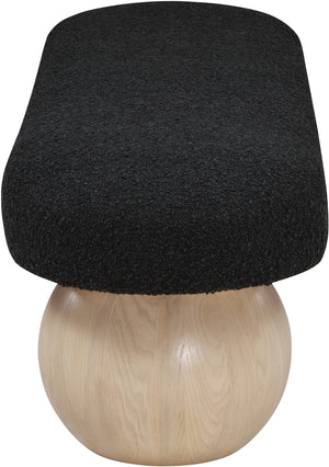 Bowie Black Bench 22042Black Meridian Furniture