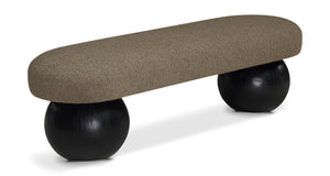 Bowie Olive Bench 22043Olive Meridian Furniture