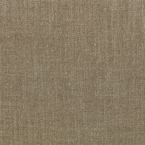Meridian Furniture Larea Art Deco Cube Ottoman Linen Upholstered Wood Base Living Room Accent Footrest Brown Style A 22067Brown