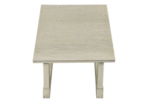 English Elm Accent 2-Tier Narrow End Table with Drawer and Shelf, Transitional Veneer Top, Solid Wood Legs for Compact Spaces White 27 L x 25 W x 9 H B2710P219492