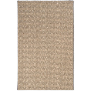 Capel Rugs Anton Natural Sisal Area Rug - Eco-friendly, Tightly Woven Design Perfect For Every Room In Your Home Sand Black, Ivory 100% Natural Sisal 2208ns02061200370
