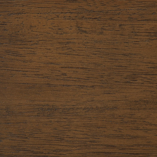 Meridian Furniture Canovia Mid-century Solid Wood Bench with Faux Cane Seat Panel for Entryway or Bedroom Brown Walnut 22083Brown