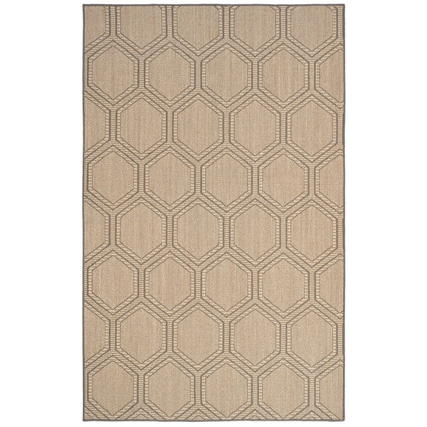 Capel Rugs Reed Natural Sisal Rug - Eco-friendly, Tightly Woven Craftsmanship For Stylish Indoor Décor Sand Black, Ivory 100% Natural Sisal 2209ns02060800370