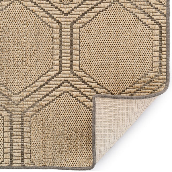 Capel Rugs Reed Natural Sisal Rug - Eco-friendly, Tightly Woven Craftsmanship For Stylish Indoor Décor Sand Black, Ivory 100% Natural Sisal 2209ns02060800370