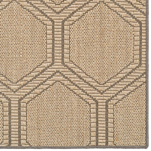 Capel Rugs Reed Natural Sisal Rug - Eco-friendly, Tightly Woven Craftsmanship For Stylish Indoor Décor Sand Black, Ivory 100% Natural Sisal 2209ns02060800370