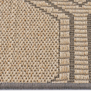 Capel Rugs Reed Natural Sisal Rug - Eco-friendly, Tightly Woven Craftsmanship For Stylish Indoor Décor Sand Black, Ivory 100% Natural Sisal 2209ns02060800370
