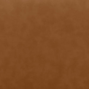 Meridian Furniture Atticus Art Deco Vegan Leather Upholstered Bench with Segmented Panel Design for Bedroom Entryway Cognac 22091Cognac