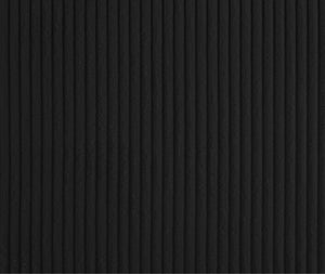 Meridian Furniture Willow Upholstered Bench with Iron Frame for Bedroom Entryway or Living Room Accent Seating Microsuede Corduroy Fabric Black 22097Black